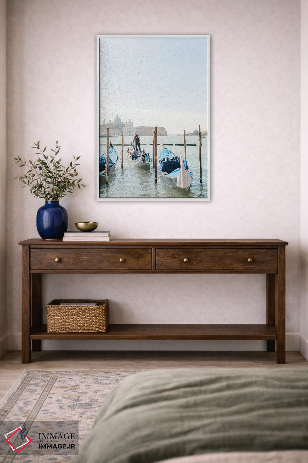 تابلو دکوراتیو Venice, Italy,گوندولاها، ونیز، ایتالیا اثر لاولی لیتل هوم کو - D2W