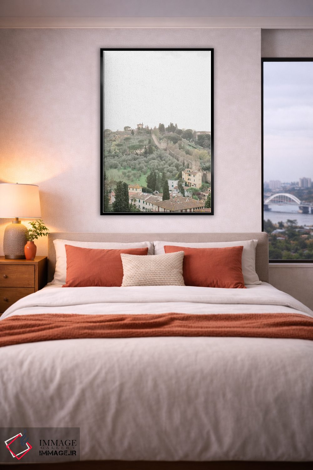 تابلو دکوراتیو Tuscany, Italy,روستا و حومه شماره ۳، توسکانی، ایتالیا اثر لاولی لیتل هوم کو - D6B