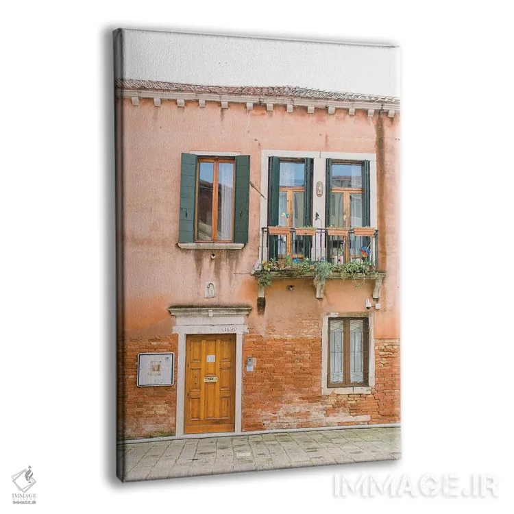 تابلو دکوراتیو Venice, Italy,ساختمان پاستلی، ونیز، ایتالیا اثر لاولی لیتل هوم کو - نمای پرسپکتیو محصول