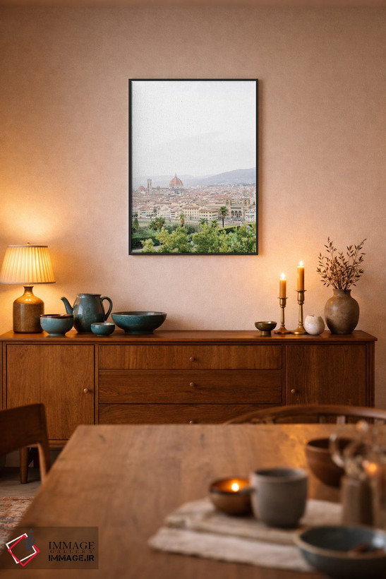 تابلو دکوراتیو Tuscany, Italy,روستا و حومه شماره ۱، توسکانی، ایتالیا اثر لاولی لیتل هوم کو - D6B