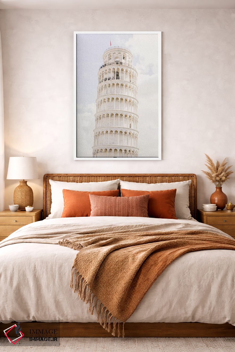 تابلو دکوراتیو Pisa, Italy,برج کج پیزا II، پیزا، ایتالیا اثر لاولی لیتل هوم کو - D4W