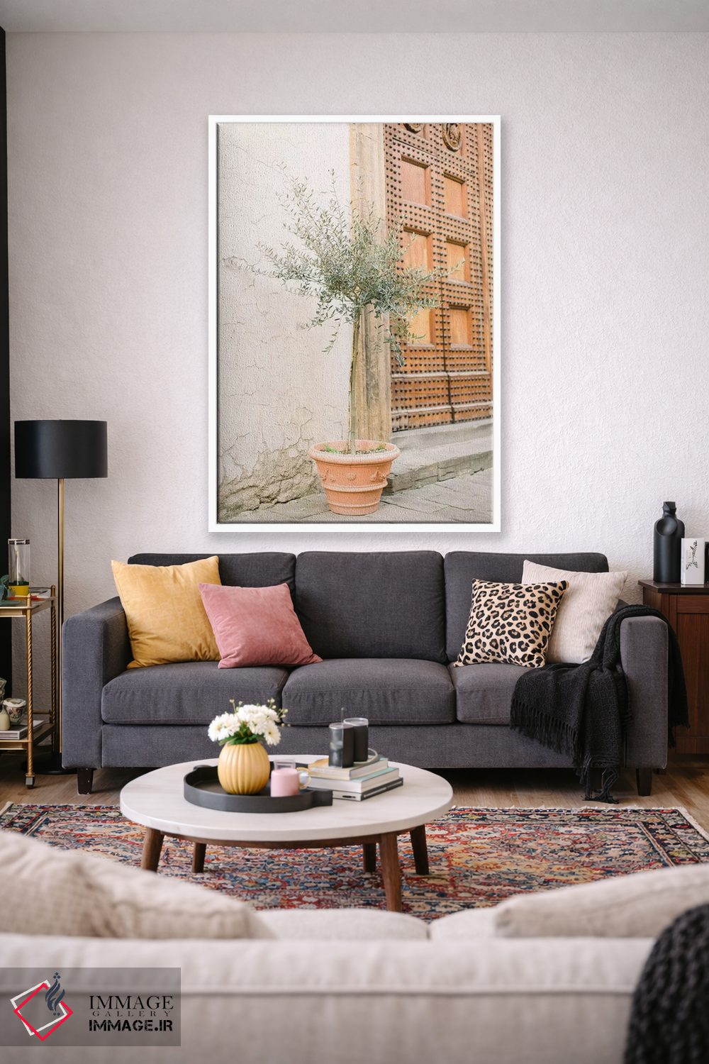 تابلو دکوراتیو Florence, Italy,درخت زیتون، فلورانس، ایتالیا اثر لاولی لیتل هوم کو - D1W