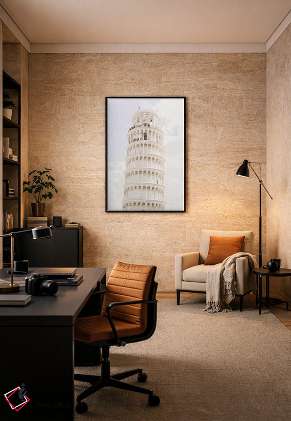 تابلو دکوراتیو Pisa, Italy,برج کج پیزا II، پیزا، ایتالیا اثر لاولی لیتل هوم کو - D5B