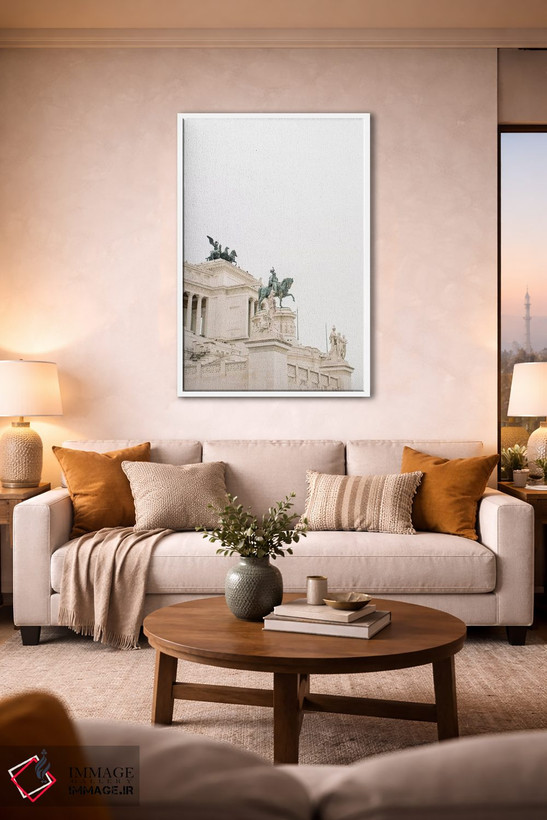 تابلو دکوراتیو Rome, Italy,بنای ملی، رم، ایتالیا اثر لاولی لیتل هوم کو - D1W