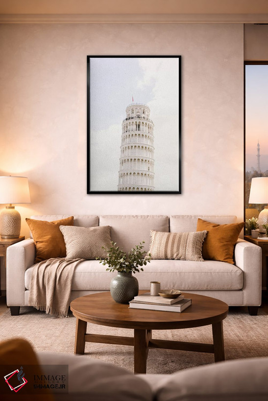 تابلو دکوراتیو Pisa, Italy,برج کج پیزا I، پیزا، ایتالیا اثر لاولی لیتل هوم کو - D1B