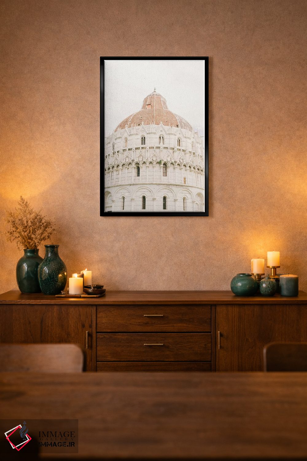 تابلو دکوراتیو Pisa, Italy,غسل تعمیدگاه پیزا، پیزا، ایتالیا اثر لاولی لیتل هوم کو - D2B