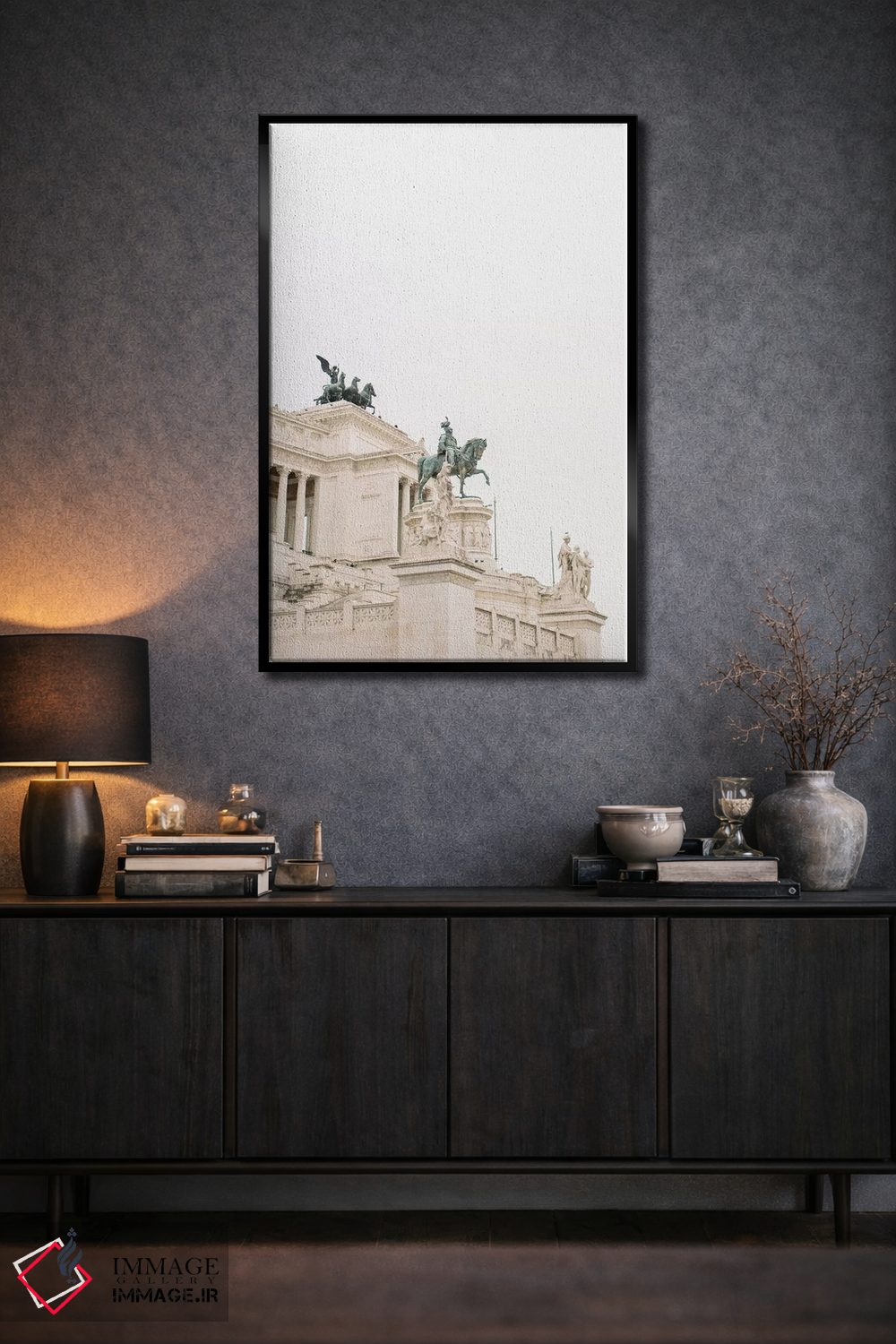 تابلو دکوراتیو Rome, Italy,بنای ملی، رم، ایتالیا اثر لاولی لیتل هوم کو - D2B