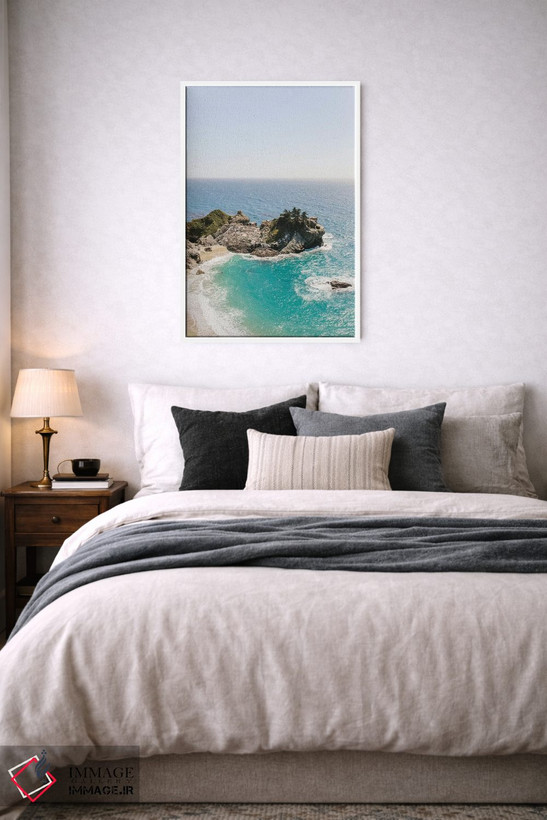 تابلو دکوراتیو Big Sur, California,ساحل آبشار مک وی II، بیگ سور، کال… اثر لاولی لیتل هوم کو - D5W
