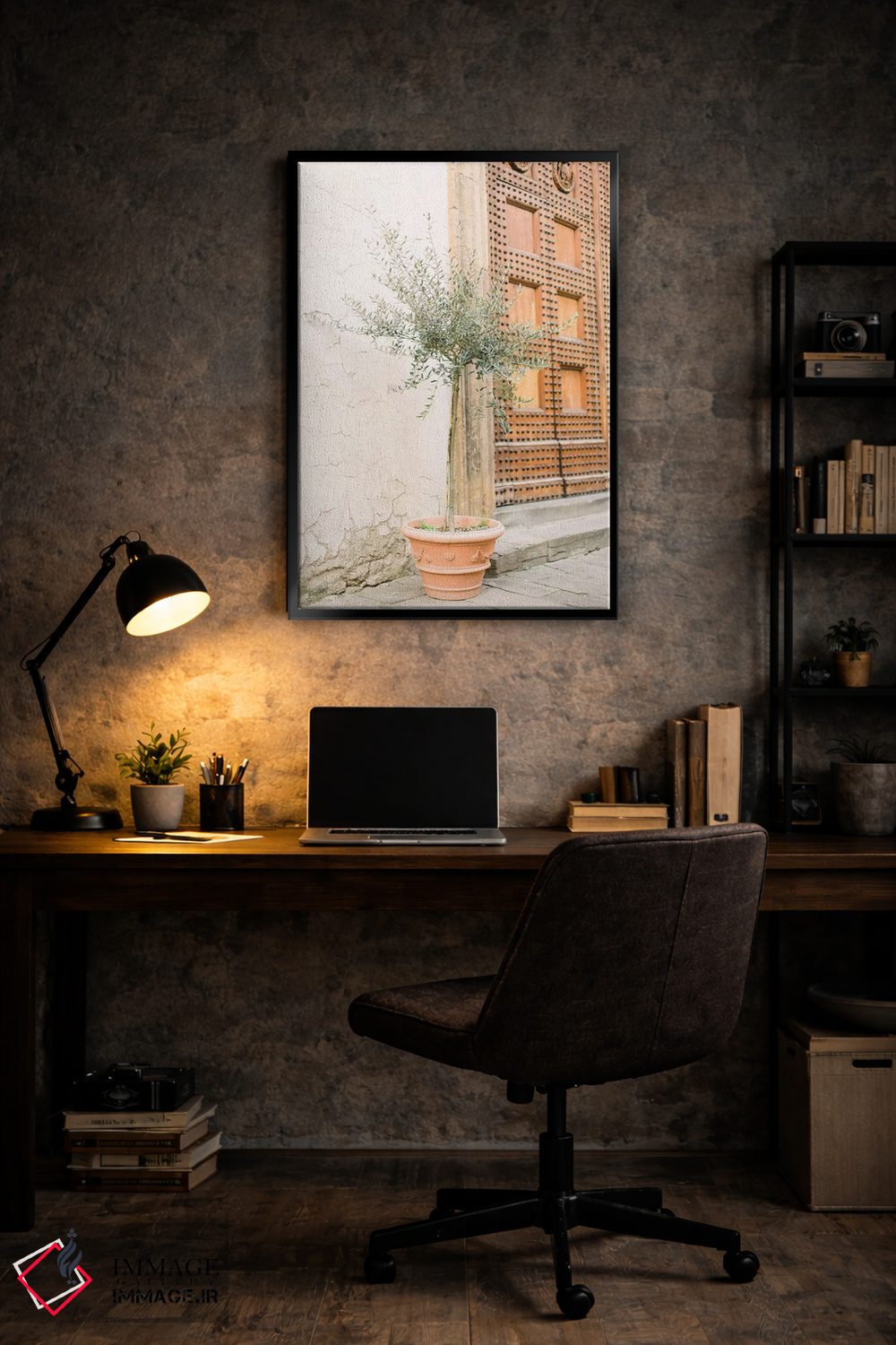 تابلو دکوراتیو Florence, Italy,درخت زیتون، فلورانس، ایتالیا اثر لاولی لیتل هوم کو - D6B