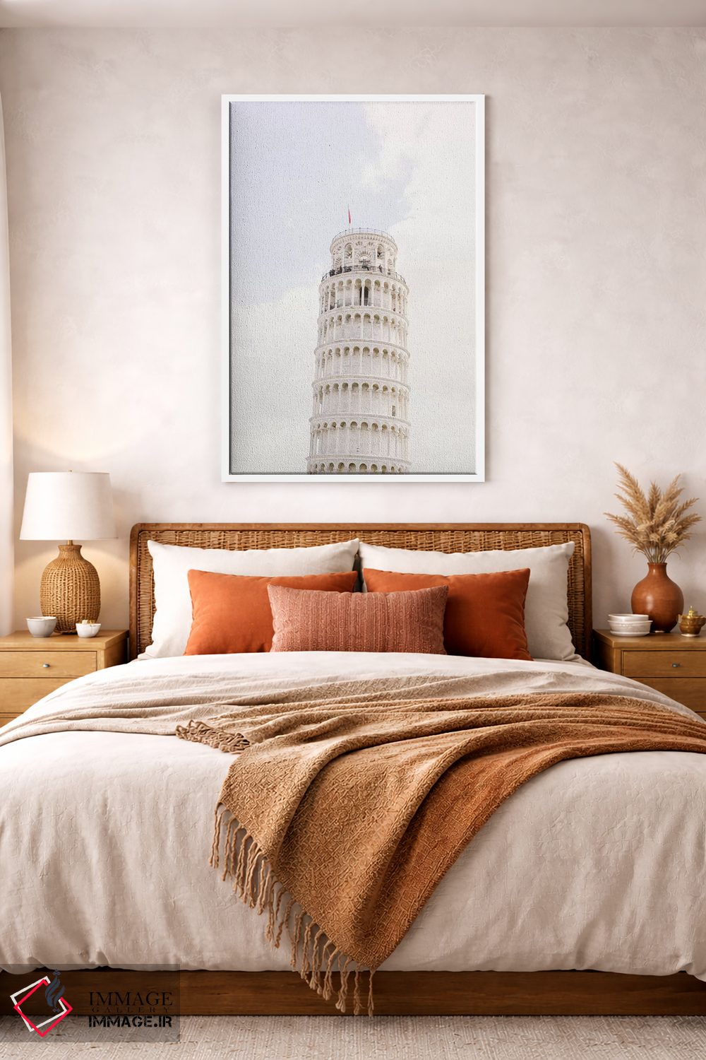 تابلو دکوراتیو Pisa, Italy,برج کج پیزا I، پیزا، ایتالیا اثر لاولی لیتل هوم کو - D2W