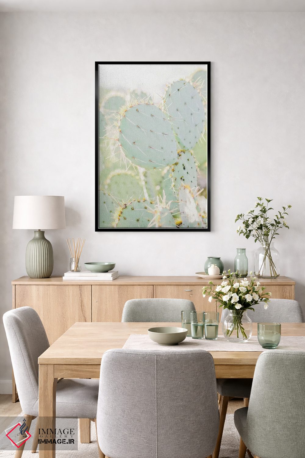 تابلو مدرن Tuscon, Arizona,انجیر کاکتی I، توسان، آریزونا اثر لاولی لیتل هوم کو - D6B