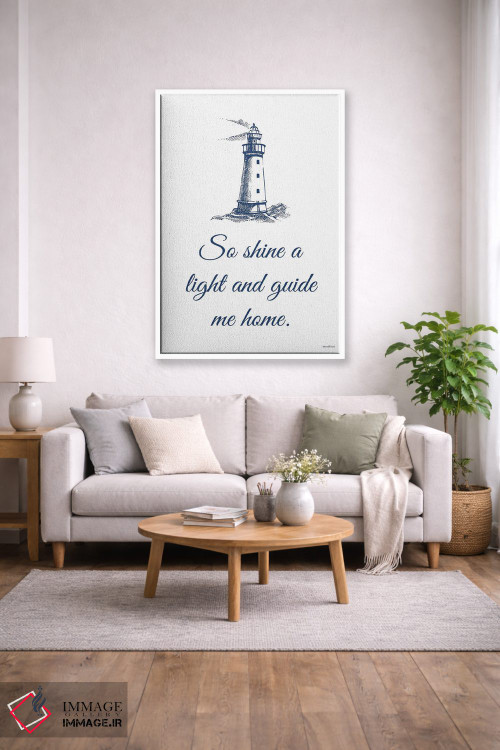 تابلو دکوراتیو مرا به خانه راهنمایی کن اثر لترد اند لایند - D1W