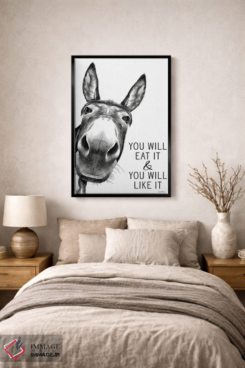 تابلو دکوراتیو تو آن را خواهی خورد اثر لترد اند لایند - D2B