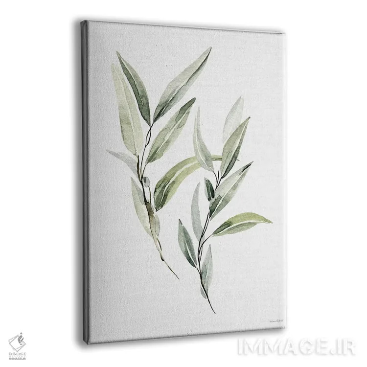 تابلو مینیمال پناهگاه برگدار XI اثر لترد اند لایند - نمای پرسپکتیو محصول