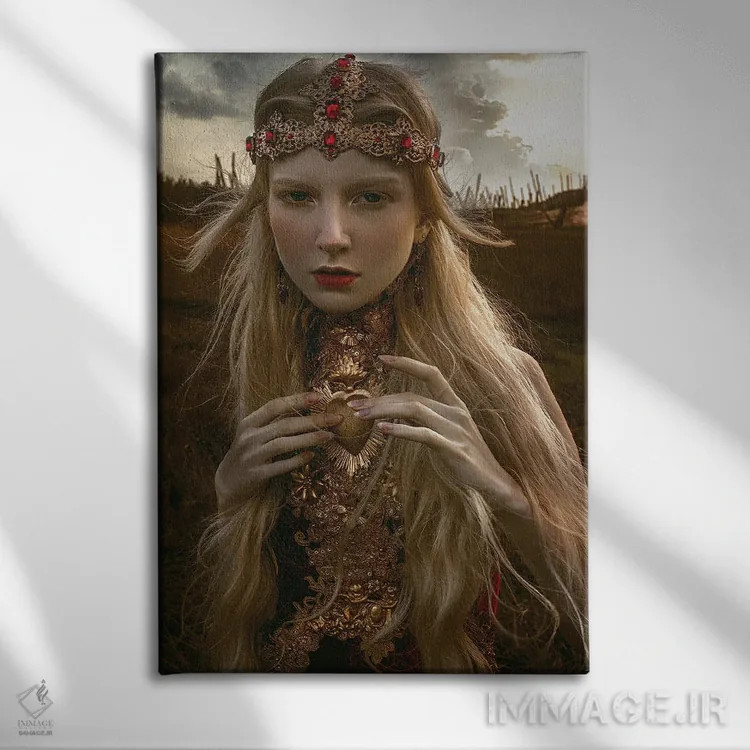 تابلو دکوراتیو نگهبان سان استون II اثر لیلین لیو - نمای روبهرو روی دیوار