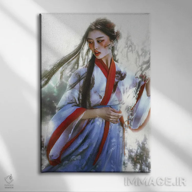 تابلو دکوراتیو رویاپرداز II اثر لیلین لیو - نمای روبهرو روی دیوار