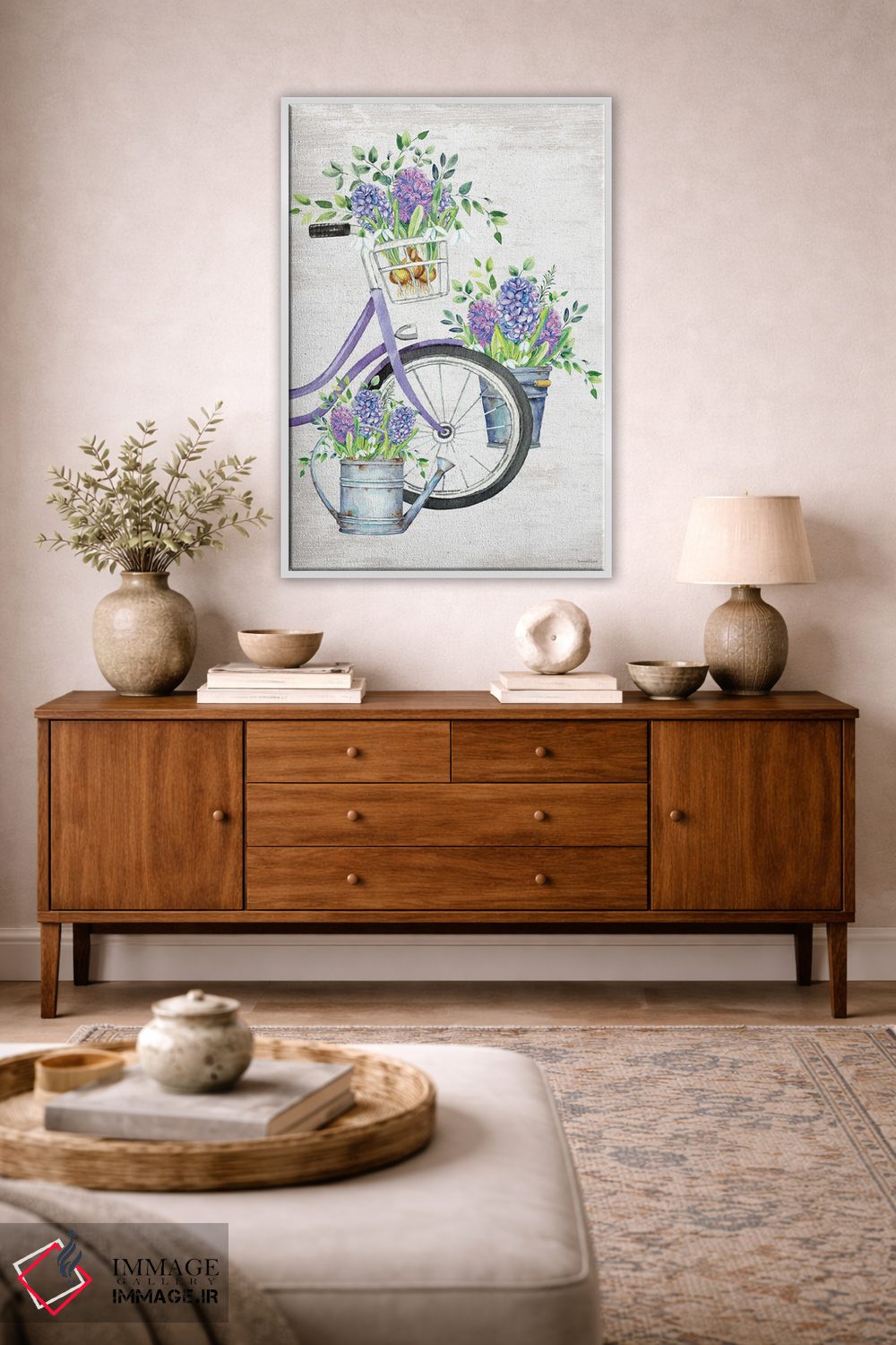 تابلو مدرن برداشت سنبل اثر لترد اند لایند - D2W