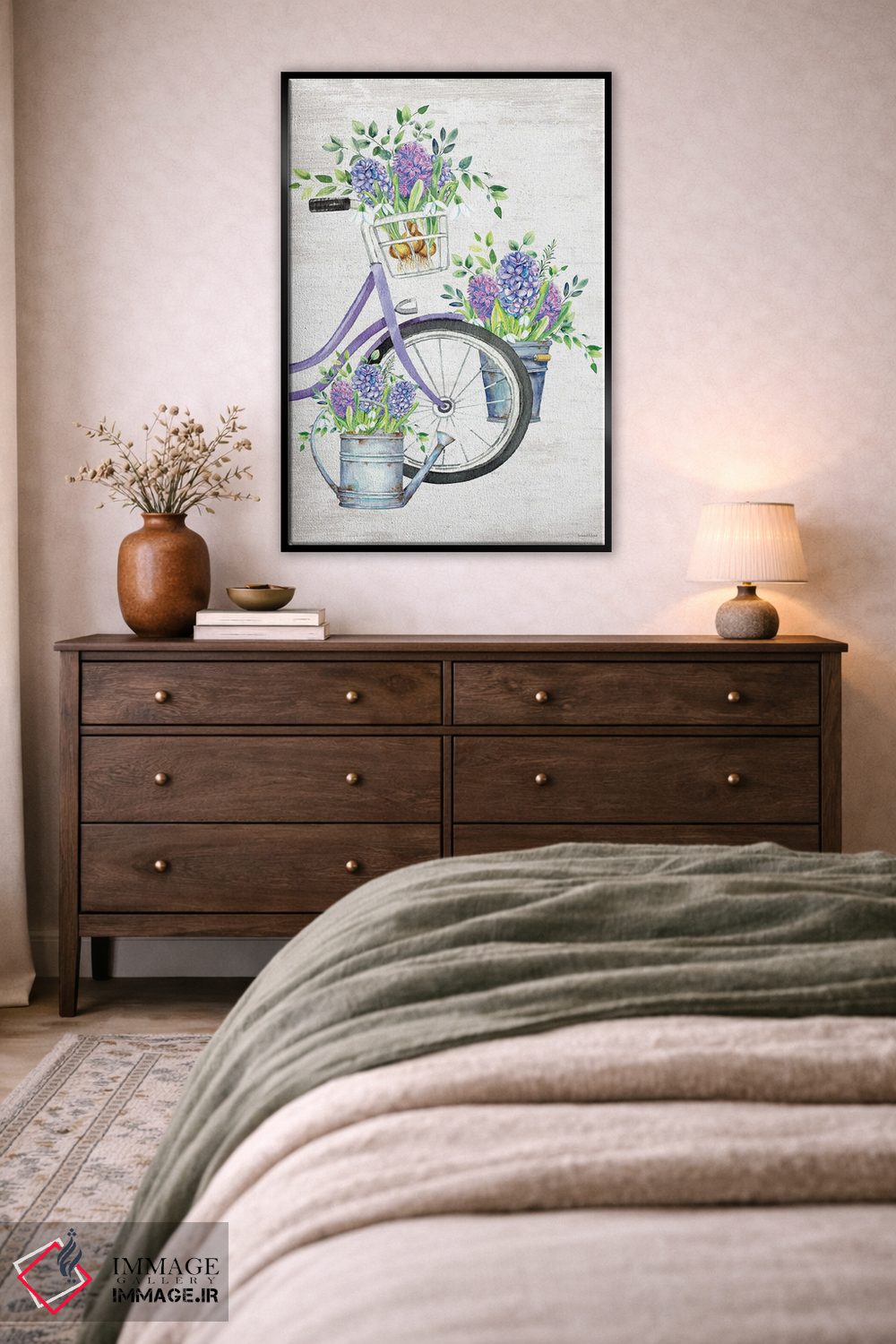 تابلو مدرن برداشت سنبل اثر لترد اند لایند - D3B