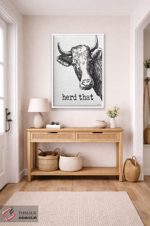 تابلو دکوراتیو شنیدم اثر لترد اند لایند - D5W