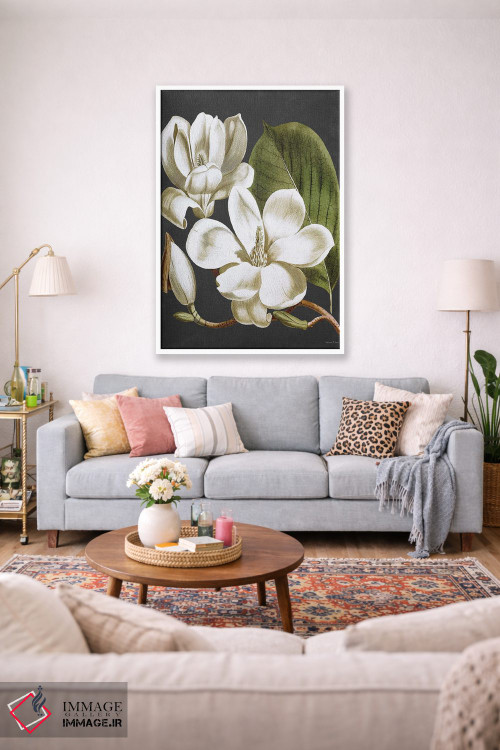 تابلو مدرن ماگنولیا اثر لترد اند لایند - D1W