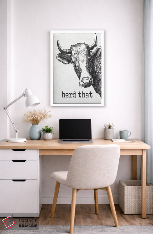 تابلو دکوراتیو شنیدم اثر لترد اند لایند - D6W