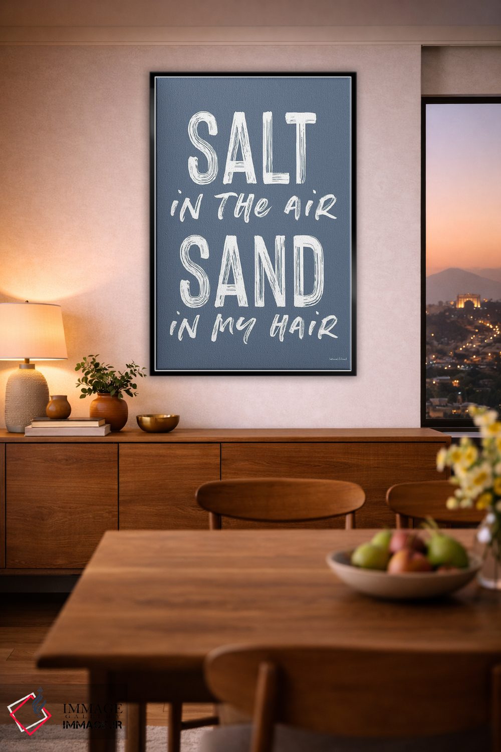 تابلو دکوراتیو نمک در هوا اثر لترد اند لایند - D3B