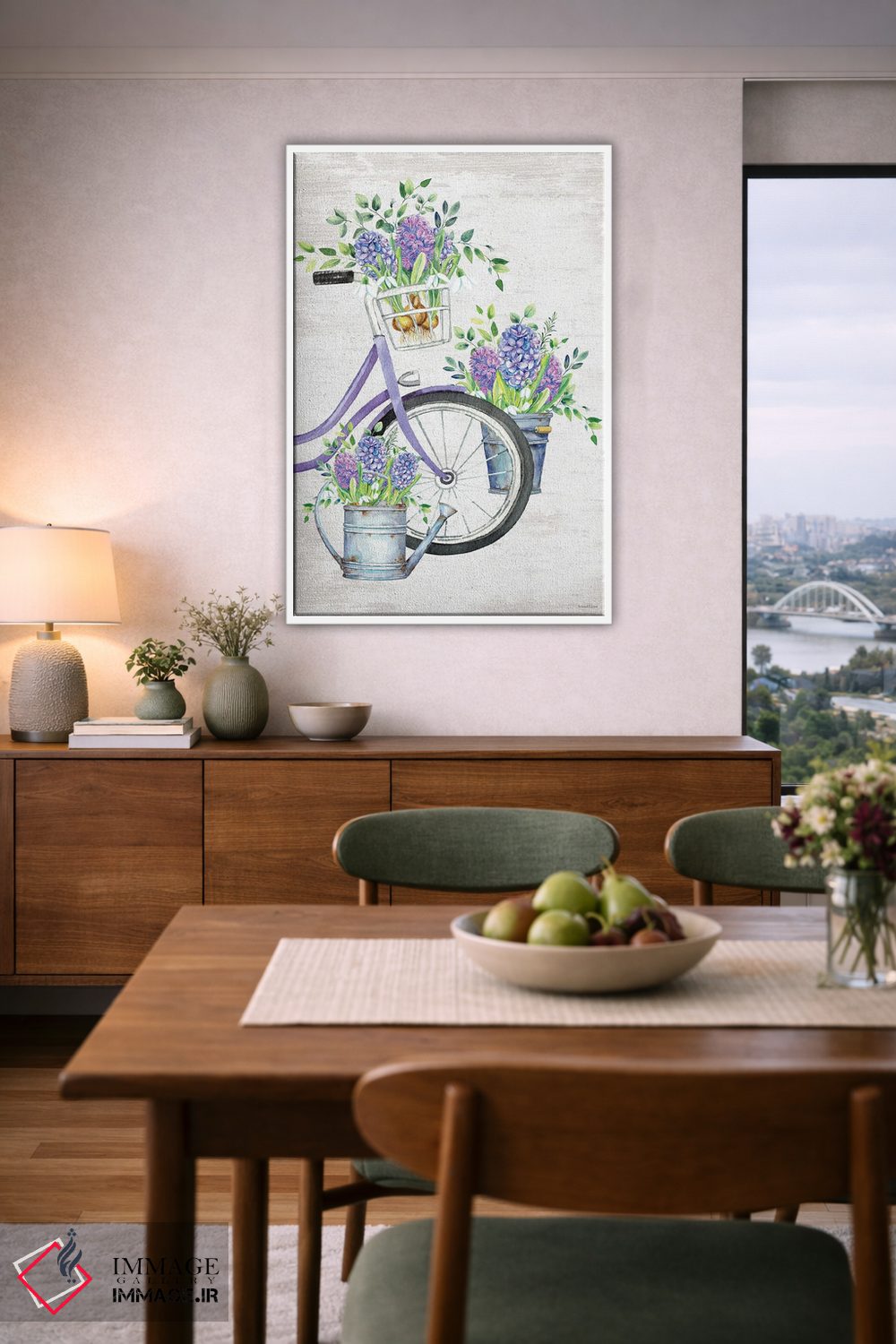 تابلو مدرن برداشت سنبل اثر لترد اند لایند - D6W