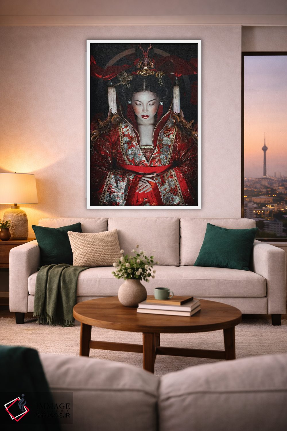 تابلو دکوراتیو امپراتریس اثر لیلین لیو - D1W