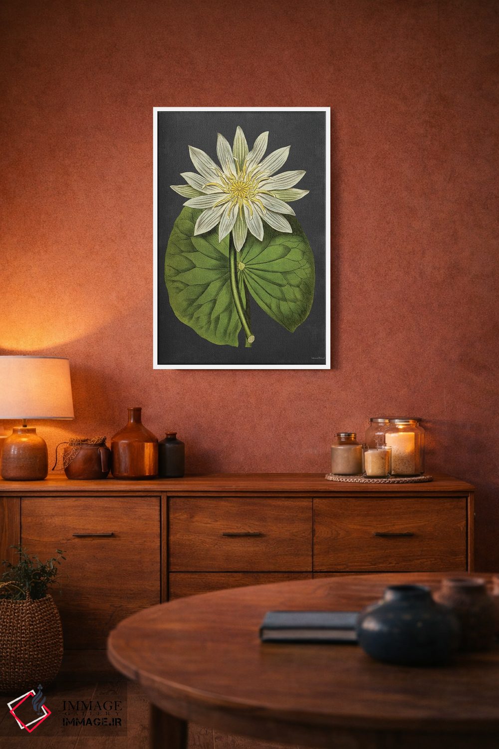 تابلو دکوراتیو سوسن اثر لترد اند لایند - D3W