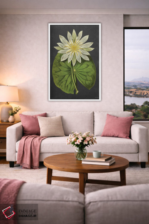 تابلو دکوراتیو سوسن اثر لترد اند لایند - D4W