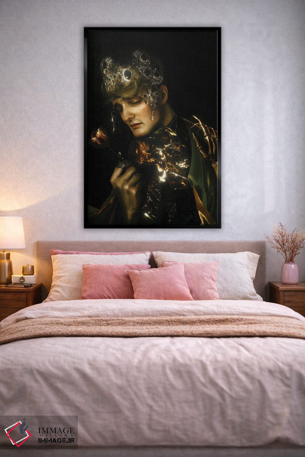 تابلو دکوراتیو افسرده اثر لیلین لیو - D2B