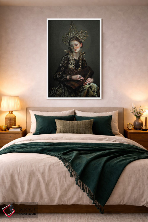 تابلو دکوراتیو نغمه سرا اثر لیلین لیو - D3W