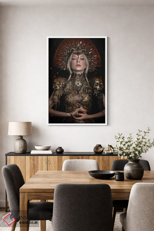 تابلو دکوراتیو حامی جنگ اثر لیلین لیو - D3W