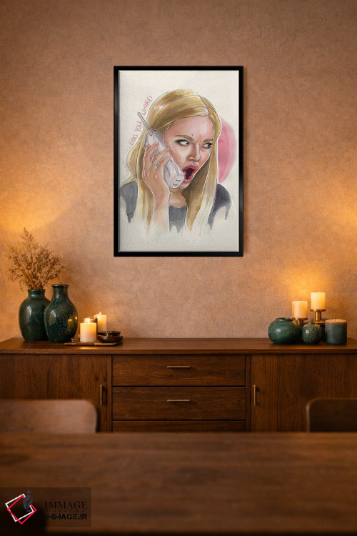تابلو دکوراتیو کارن اثر شان الموور - D2B