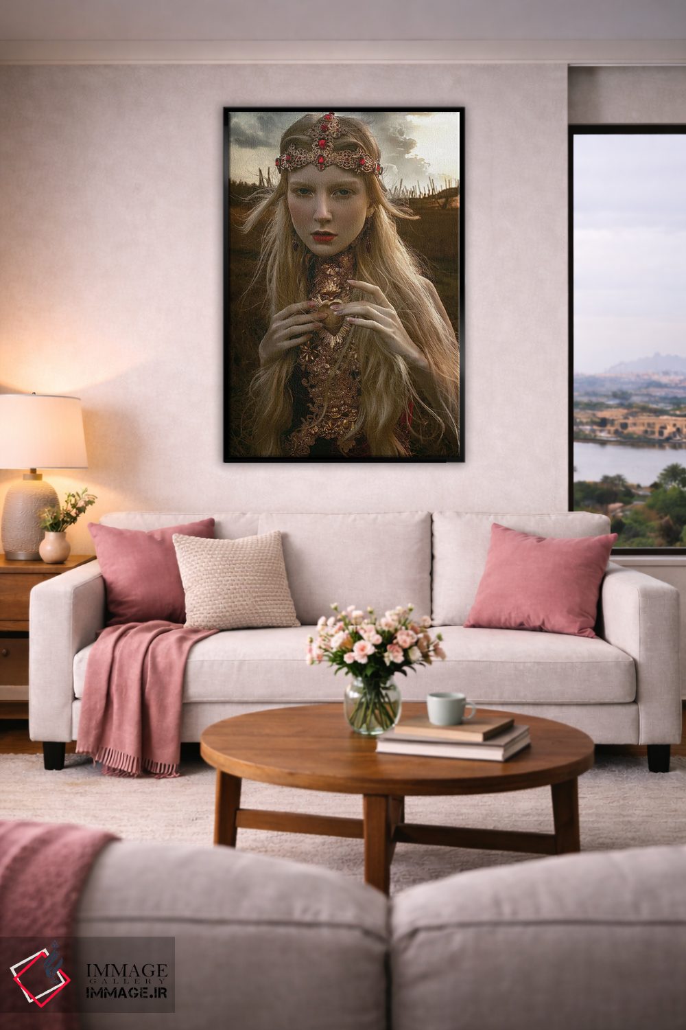 تابلو دکوراتیو نگهبان سان استون II اثر لیلین لیو - D4B