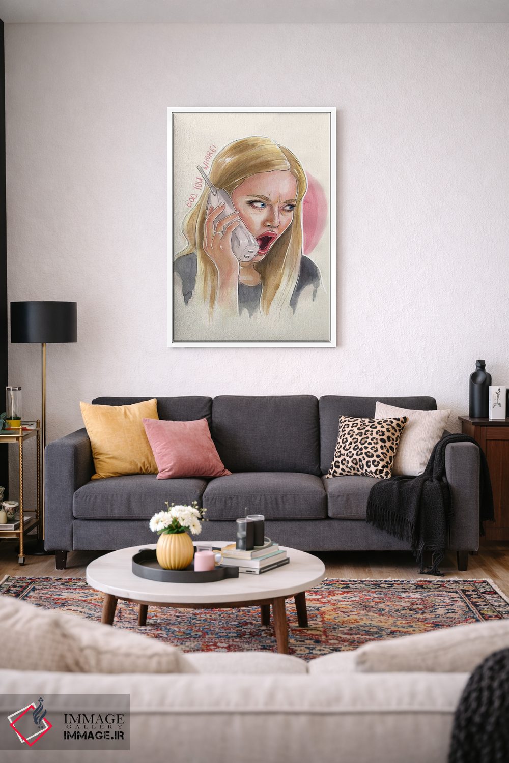 تابلو دکوراتیو کارن اثر شان الموور - D3W