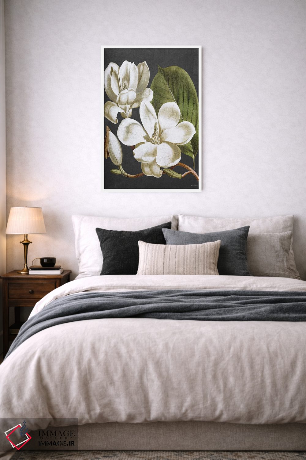 تابلو مدرن ماگنولیا اثر لترد اند لایند - D5W