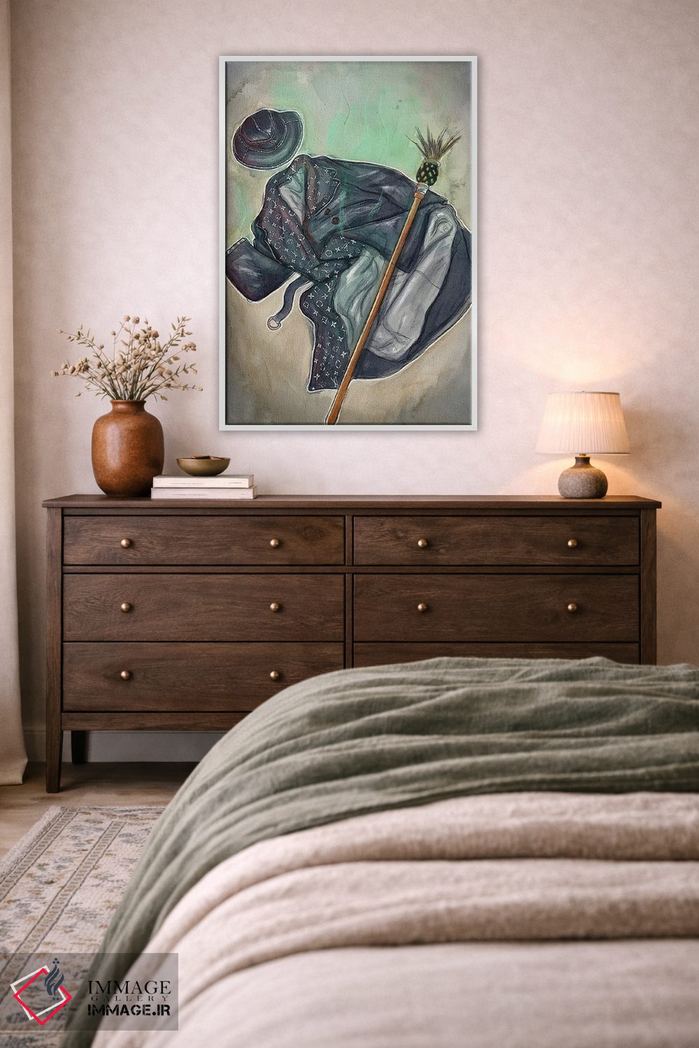 تابلو دکوراتیو جادوگر شرور لوییس ویتون اثر شان الموور - D3W