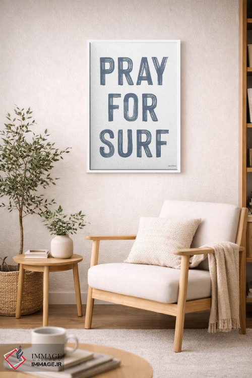 تابلو دکوراتیو دعا برای موج سواری اثر لترد اند لایند - D6W
