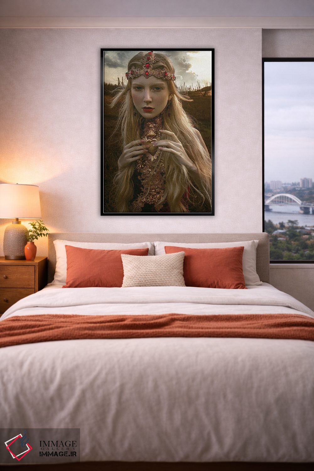 تابلو دکوراتیو نگهبان سان استون II اثر لیلین لیو - D5B