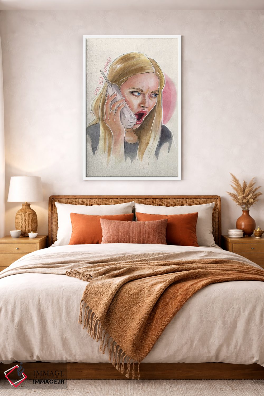 تابلو دکوراتیو کارن اثر شان الموور - D4W