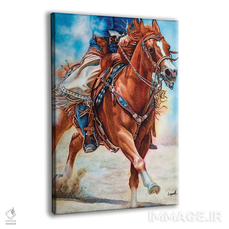 تابلو دکوراتیو اسلحه ها آماده شلیک اثر لیزا لوپاک - نمای پرسپکتیو محصول