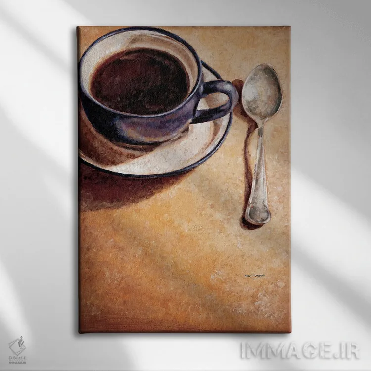 تابلو دکوراتیو انتظار اثر آدولف یوورا - نمای روبهرو روی دیوار