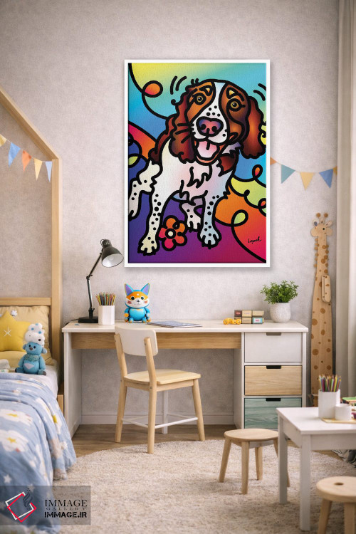 تابلو دکوراتیو توتیان اثر لیزا لوپاک - D1W