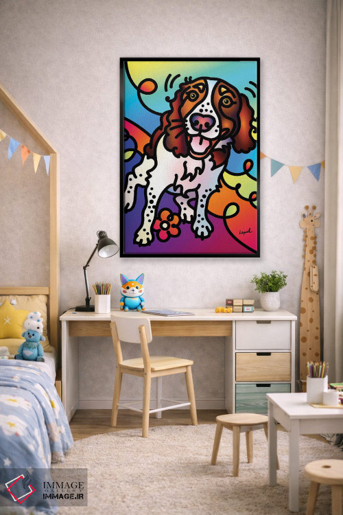 تابلو دکوراتیو توتیان اثر لیزا لوپاک - D2B