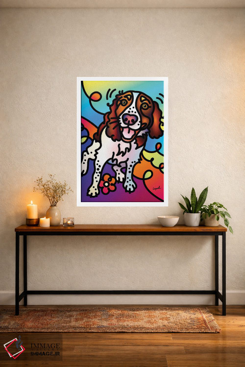 تابلو دکوراتیو توتیان اثر لیزا لوپاک - D3W