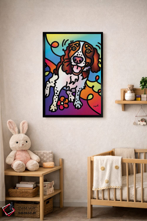 تابلو دکوراتیو توتیان اثر لیزا لوپاک - D5B