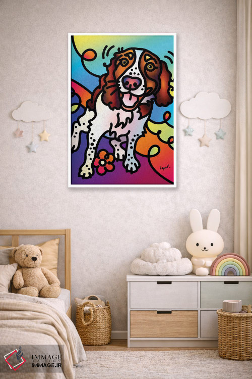 تابلو دکوراتیو توتیان اثر لیزا لوپاک - D4W