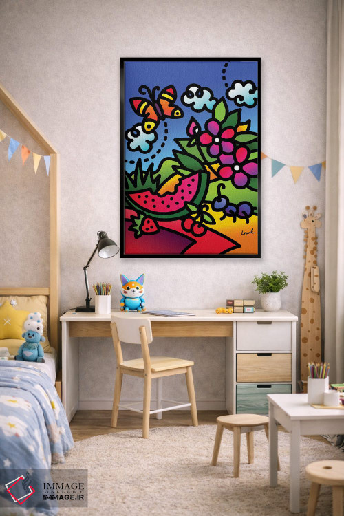 تابلو دکوراتیو تابستان قسمت اول اثر لیزا لوپاک - D2B