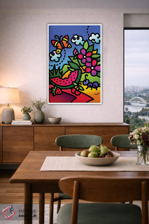 تابلو دکوراتیو تابستان قسمت اول اثر لیزا لوپاک - D6W